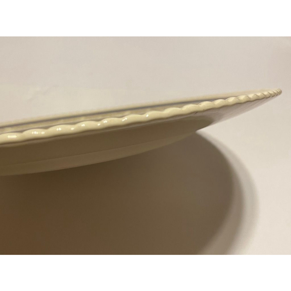 Old English Johnson Bros Floral Rose ornate metallic gold blue scalloped - Picture 4 of 10